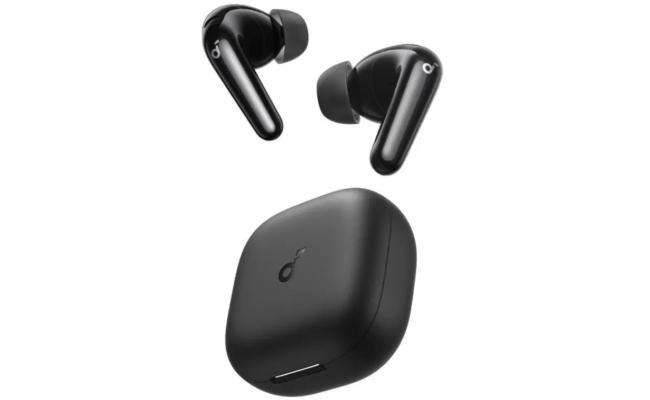 Anker Soundcore R60I NC, Real-Time Adaptive Noise Cancelling, Hi-Res Sound, Translation Earbuds, 50H Playtime, Wireless Earbuds, Bluetooth Earphones, Spatial Audio, Fast Charging, IP55, Black